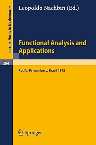 Könyv Functional Analysis and Applications L. Nachbin