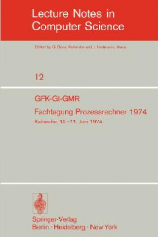 Könyv Fachtagung Prozessrechner 1974 G. Krüger