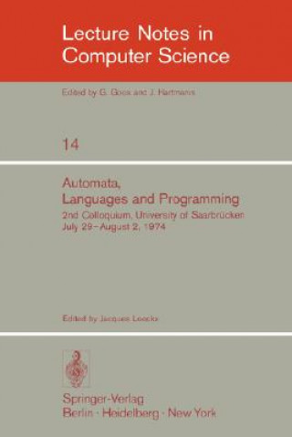 Książka Automata, Languages and Programming J. Loeckx