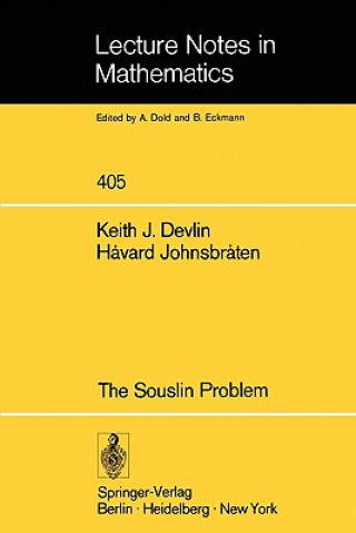Kniha The Souslin Problem K.J. Devlin