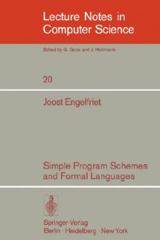 Carte Simple Program Schemes and Formal Languages J. Engelfriet