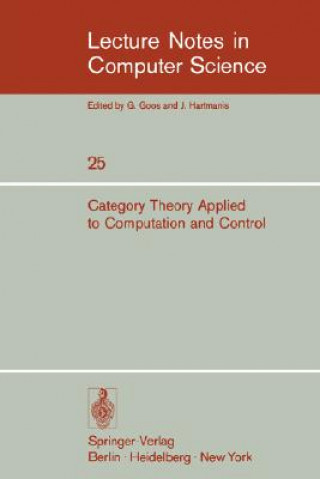 Carte Category Theory Applied to Computation and Control E.G. Manes