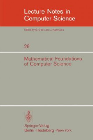 Книга Mathematical Foundations of Computer Science 1974 A. Blikle