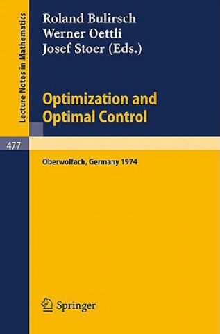Carte Optimization and Optimal Control R. Bulirsch
