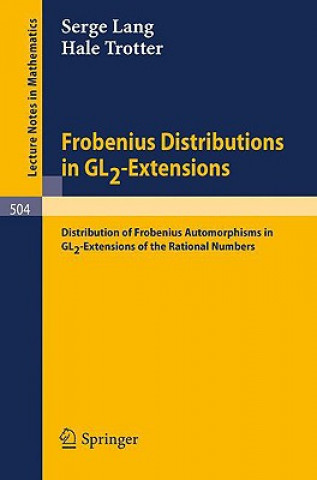 Carte Frobenius Distributions in GL2-Extensions Serge Lang