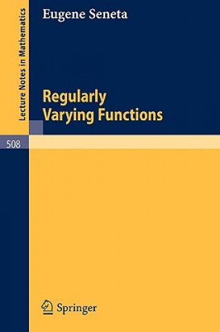 Libro Regularly Varying Functions E. Seneta