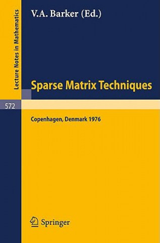 Kniha Sparse Matrix Techniques V.A. Barker