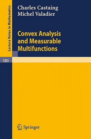 Buch Convex Analysis and Measurable Multifunctions C. Castaing