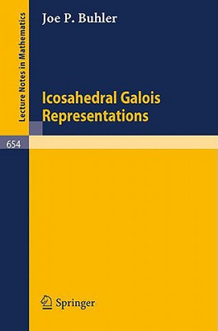 Książka Icosahedral Galois Representations J. P. Buhler