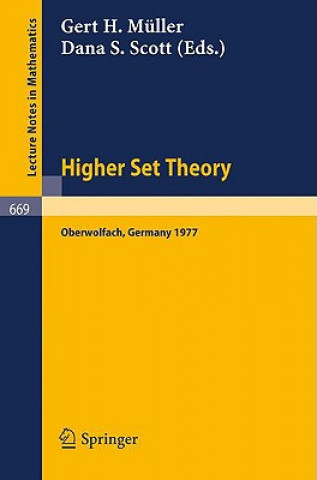 Könyv Higher Set Theory D.S. Scott