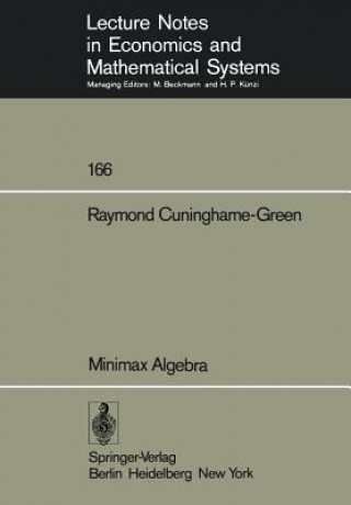 Livre Minimax Algebra R. A. Cuninghame-Green