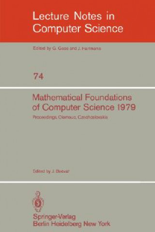 Carte Mathematical Foundations of Computer Science 1979 J. Becvar