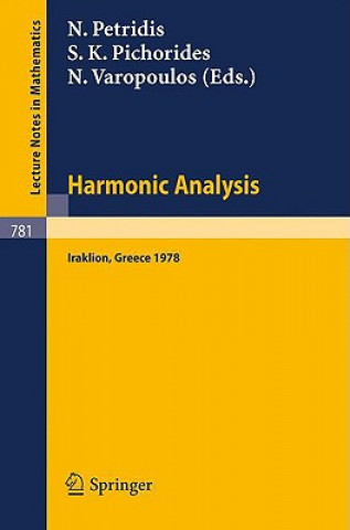 Kniha Harmonic Analysis 1978 N. Petridis