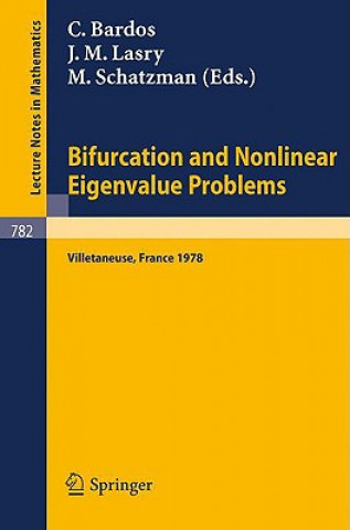 Könyv Bifurcation and Nonlinear Eigenvalue Problems C. Bardos