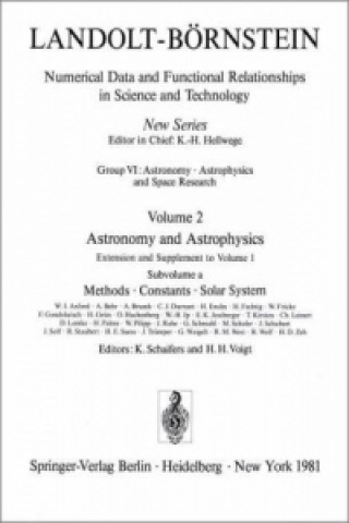 Carte Methods, Constants, Solar System / Methoden, Konstanten, Sonnensystem Karl Schaifers
