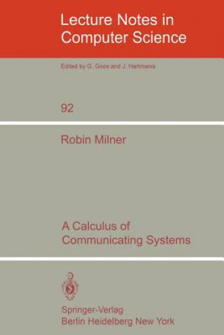 Könyv Calculus of Communicating Systems R. Milner