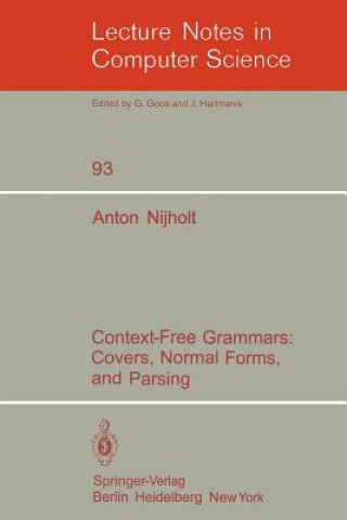Könyv Context-Free Grammars A. Nijholt