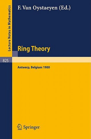 Libro Ring Theory, Antwerp 1980 Freddy van Oystaeyen