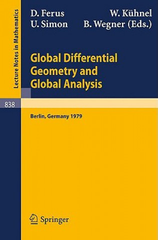 Book Global Differential Geometry and Global Analysis D. Ferus