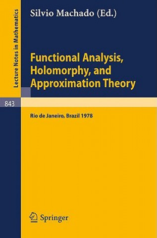 Könyv Functional Analysis, Holomorphy, and Approximation Theory S. Machado
