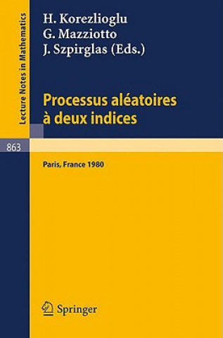 Kniha Processus Aleatoires a Deux Indices H. Korezlioglu