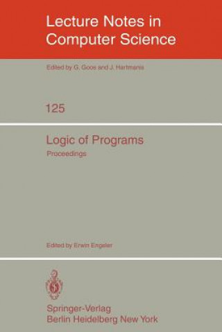 Kniha Logic of Programs E. Engeler