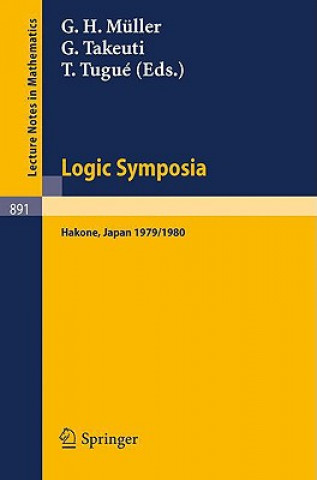 Książka Logic Symposia, Hakone, 1979, 1980 G. H. Müller