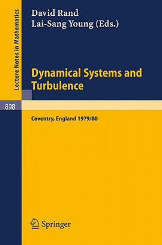 Książka Dynamical Systems and Turbulence, Warwick 1980 D. A. Rand