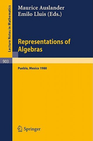 Carte Representations of Algebras M. Auslander