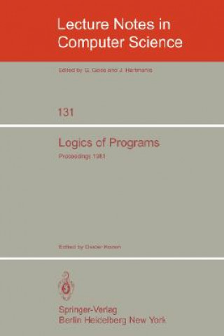 Könyv Logics of Programs D. Kozen