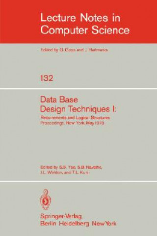 Książka Data Base Design Techniques I S. B. Yao