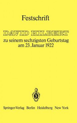 Könyv Festschrift Otto Blumenthal