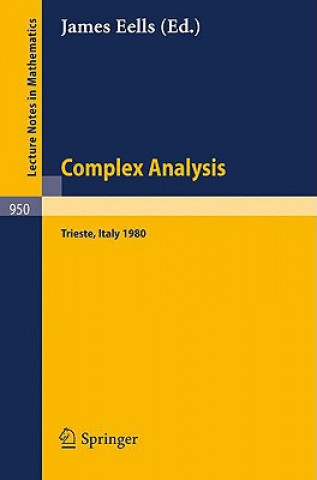 Kniha Complex Analysis J. Eells