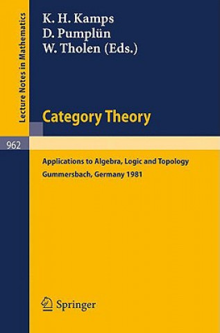 Könyv Category Theory K. H. Kamps
