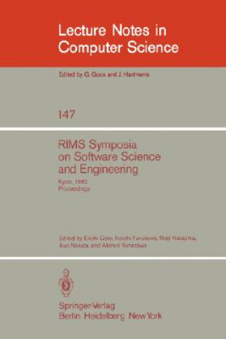 Libro RIMS Symposium on Software Science and Engineering Eiichi Goto