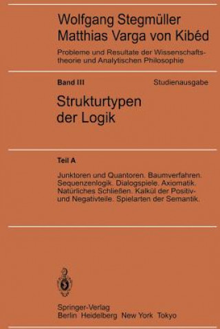 Книга Strukturtypen der Logik. Tl.A Matthias Varga von Kibéd