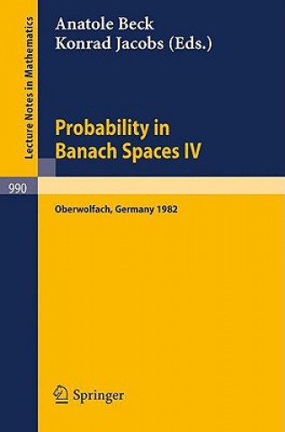 Carte Probability in Banach Spaces IV K. Jacobs