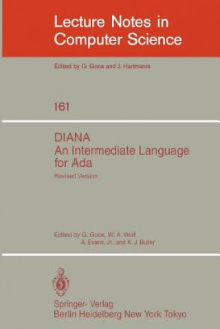 Książka DIANA. An Intermediate Language for Ada G. Goos