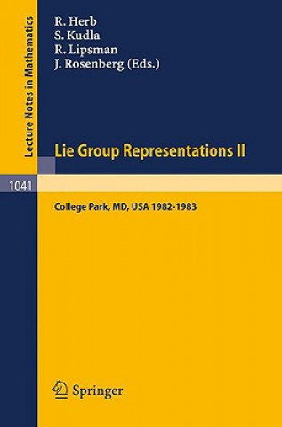 Könyv Lie Group Representations II R. Herb