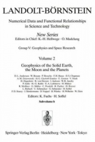 Carte Geophysics of the Solid Earth, the Moon and the Planets W. Bosum