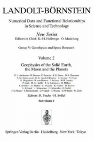 Kniha Geophysics of the Solid Earth, the Moon and the Planets W. Bosum