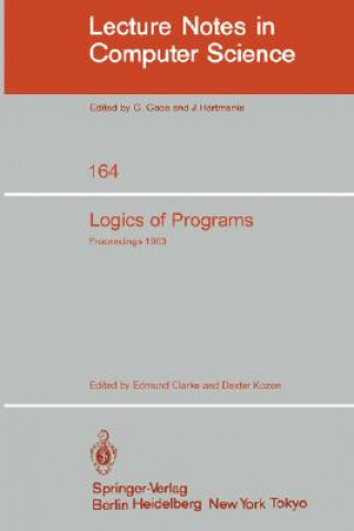 Kniha Logics of Programs E. Clarke