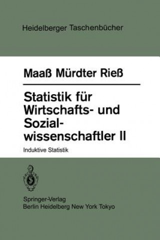 Carte Statistik Feur Wirtschafts- Und Sozial-wissenschaftler 2 Siegfried Maaß