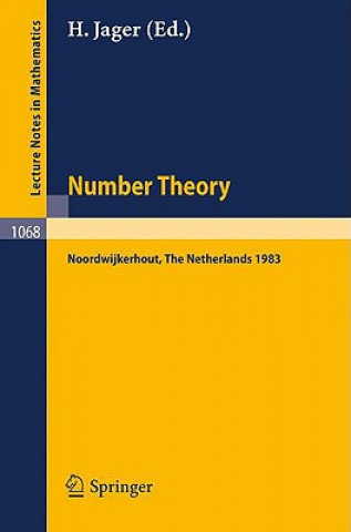 Kniha Number Theory, Noordwijkerhout 1983 H. Jager