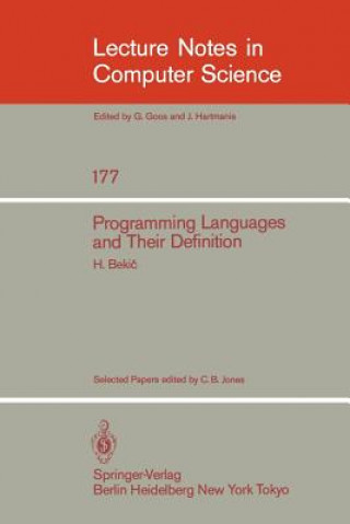 Kniha Programming Languages and their Definition H. Bekic