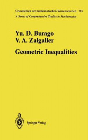 Knjiga Geometric Inequalities Yurii D. Burago