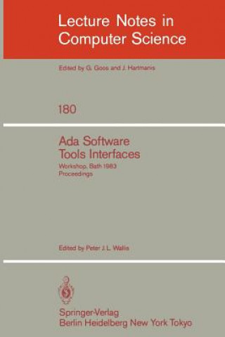 Kniha Ada Software Tools Interfaces Peter J. L. Wallis