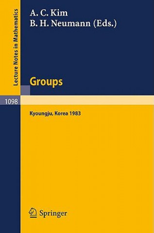 Книга Groups - Korea 1983 A.C. Kim