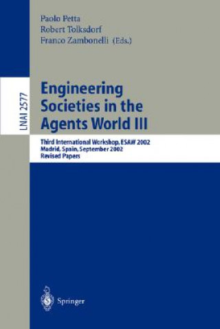 Könyv Engineering Societies in the Agents World III Paolo Petta