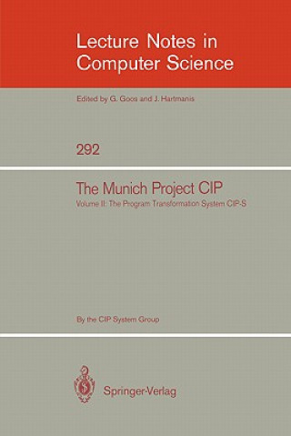 Βιβλίο The Munich Project CIP. Vol.1 M. Broy